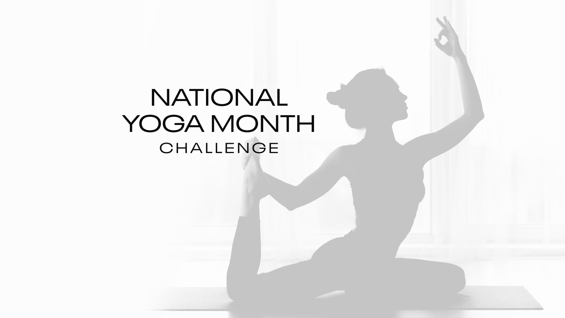 National Yoga Month Challenge
